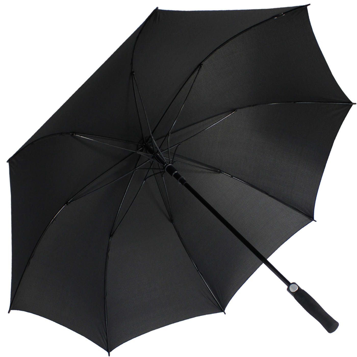 iX-brella Langregenschirm XXL Automatik Golfschirm mit Fiberglas-Gestell, extra groß, leicht und stabil