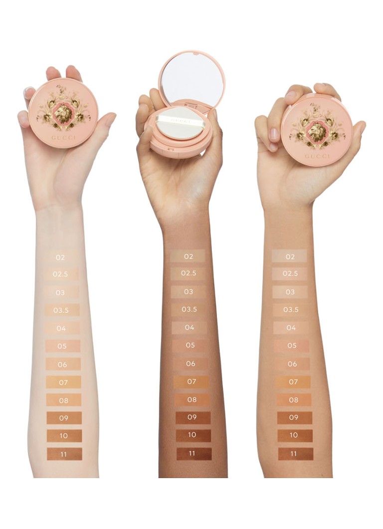Lekki podkład w poduszce Gucci z filtrem SPF 22