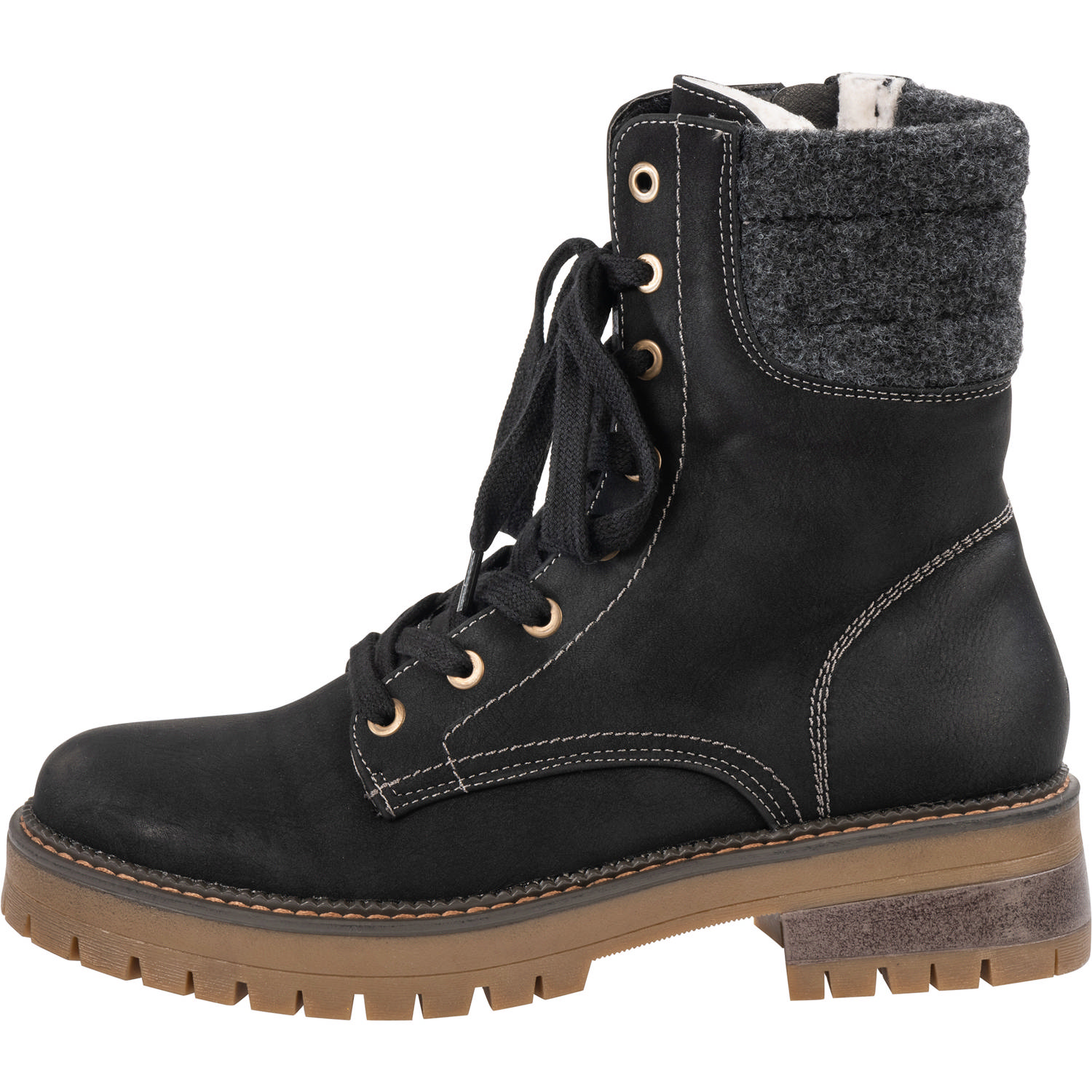 Palado Lipsi, Schnürstiefeletten, Damen, Schwarz