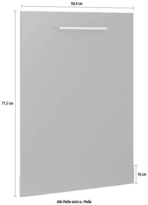 wiho Küchen Frontblende Cali, 60 cm breit, für vollintegrierbaren Geschirrspüler