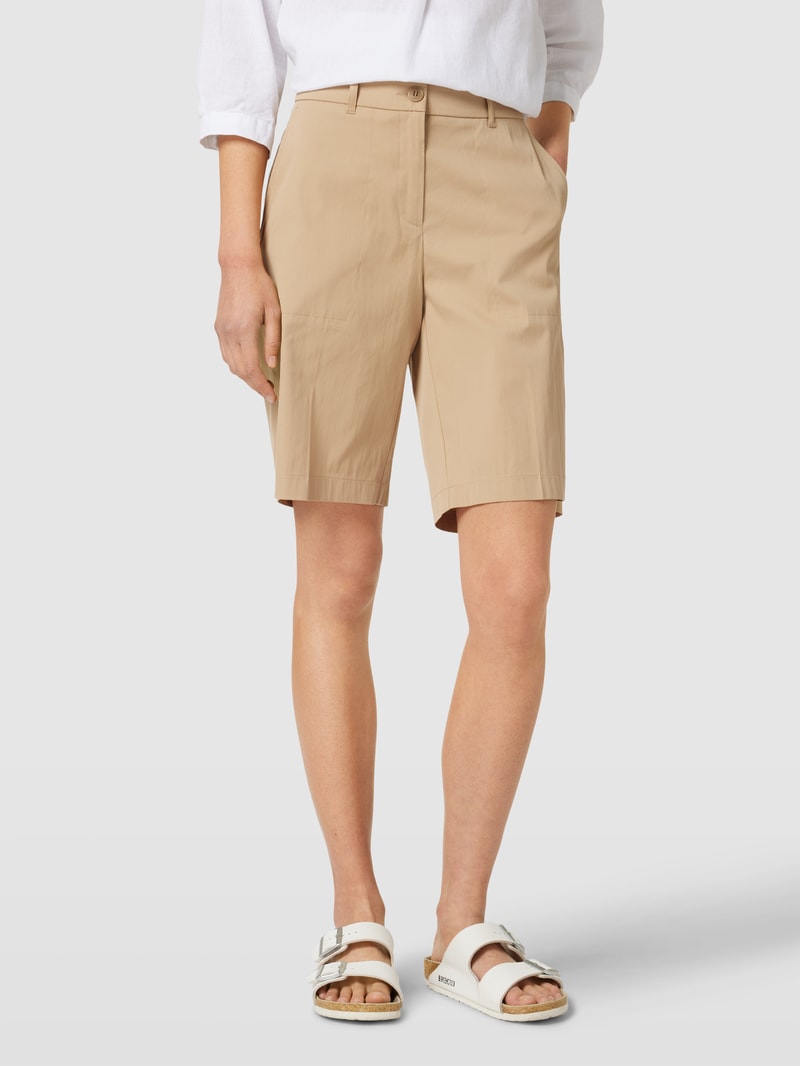 Bermudas mit Eingrifftaschen Modell 'Stella' in camel