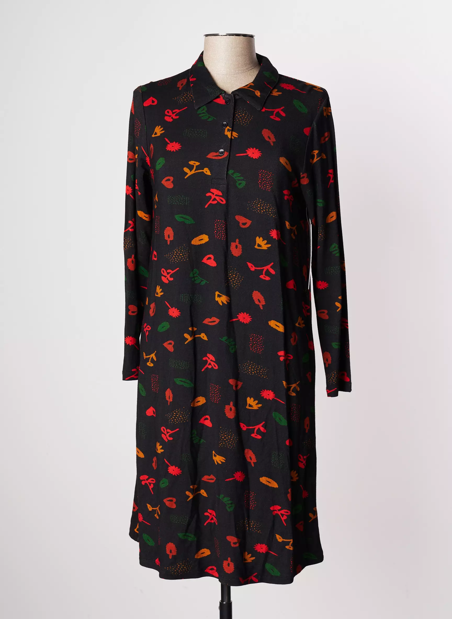 Agathe   Louise Robes Mi Longues Femme couleur noir