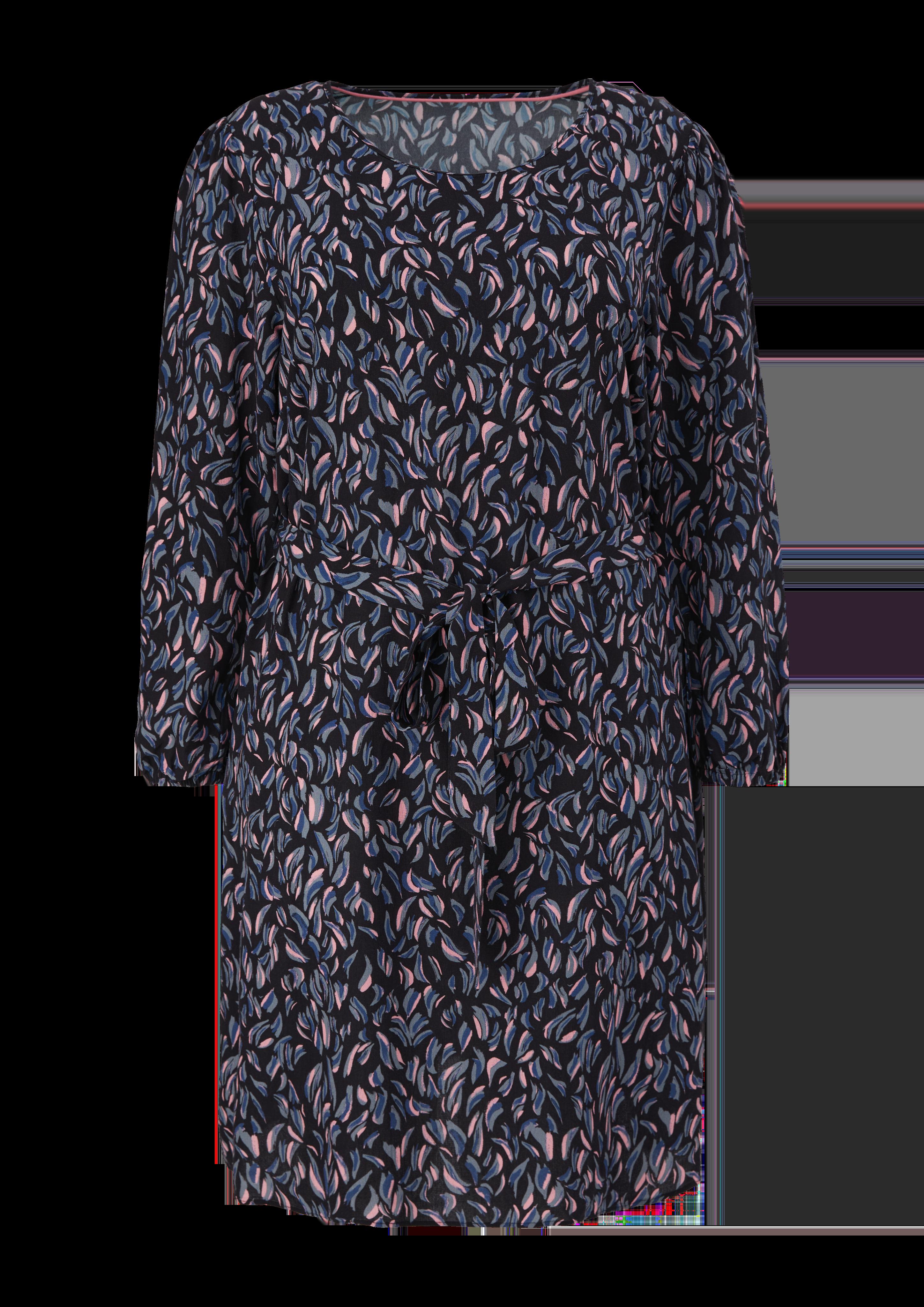 Midikleid aus Viskosecrêpe  2125099-99A1