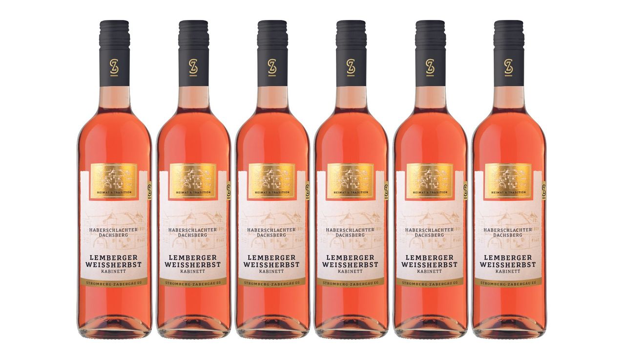 Württembergische WZG Haberschlachter Dachsberg Lemberger Weißherbst Kabinett 0,75L 6er Karton