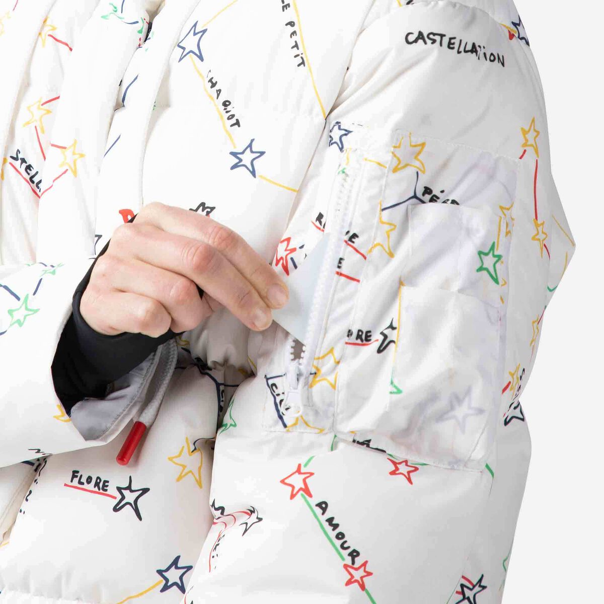 JCC Modul Printed Down Bomberjacke für Damen