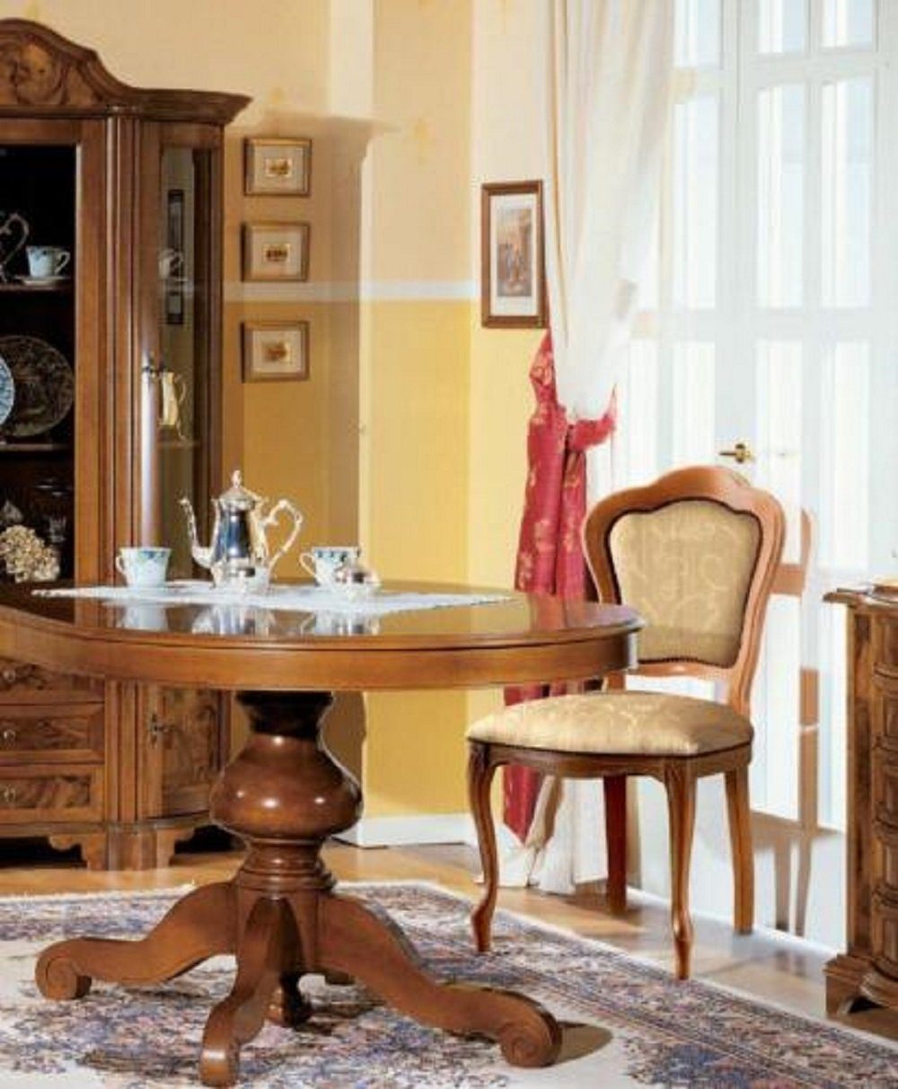 JVmoebel Esszimmer-Set Garnitur Essgruppe 3tlg. Tische Essgarnitur Esstisch 2 x Stuhl Gruppe
