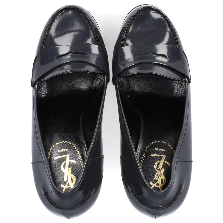 Saint Laurent - Pumps TRIBTOO 105 Kalbsleder grau - grau