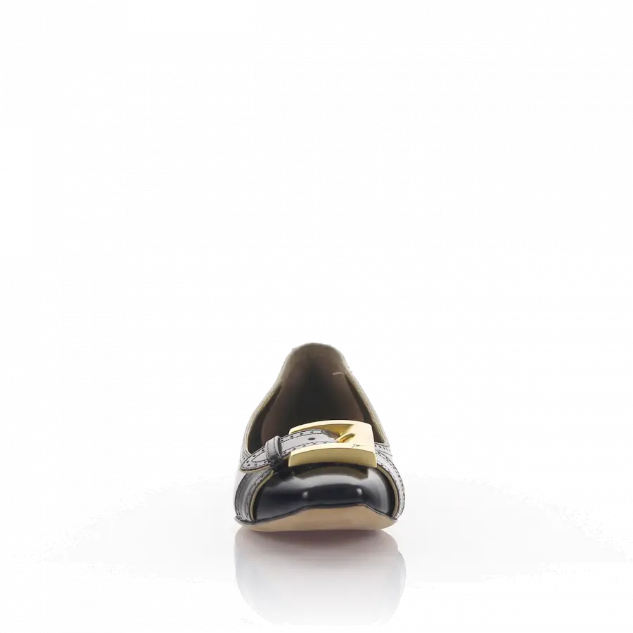 Giuseppe Zanotti - Ballerinas Judi 10 Leder braun - braun
