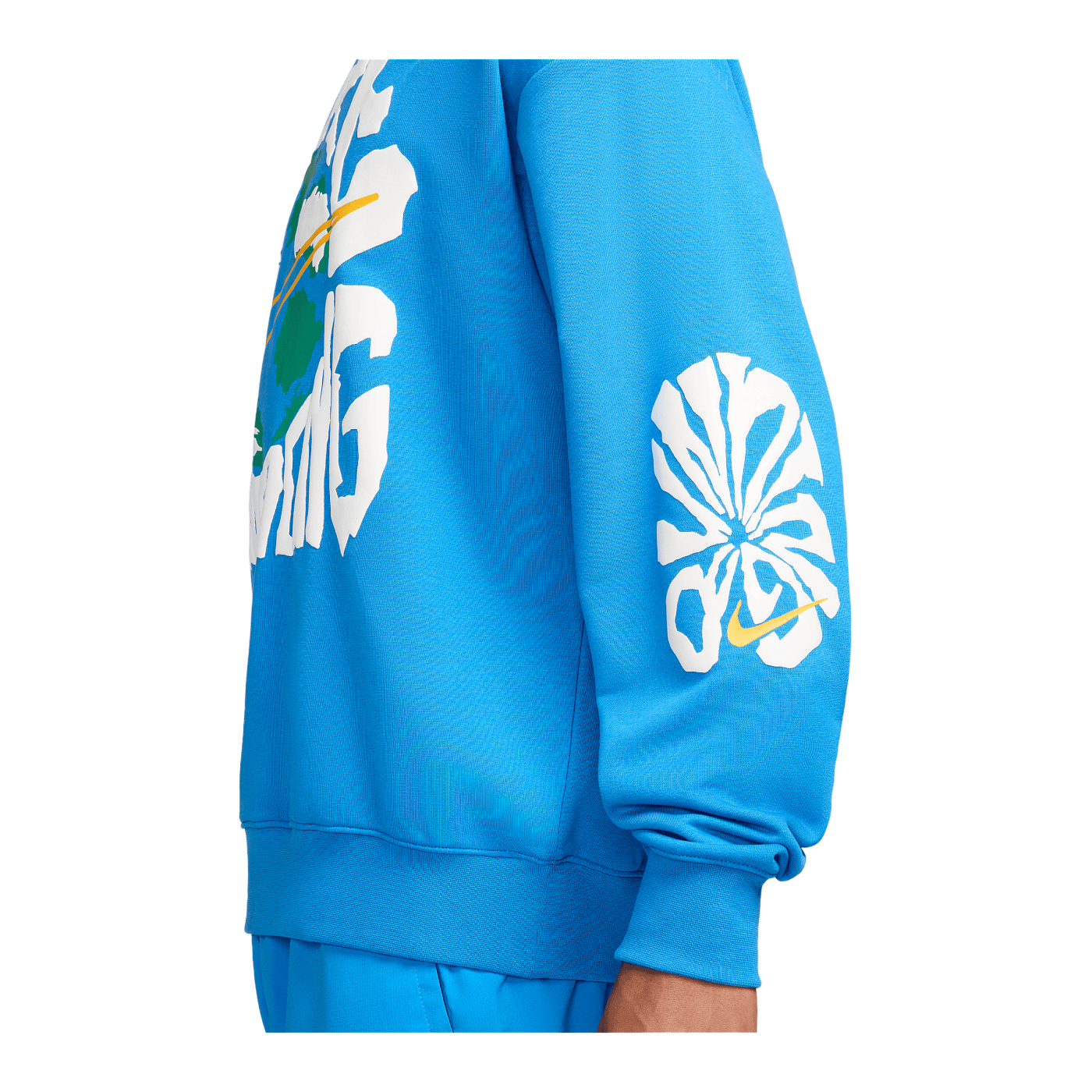 Nike Energy Fleece Crew Sweatshirt Blau F435