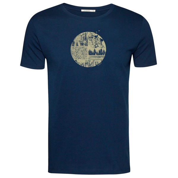 GreenBomb - Nature Mountain Circle (Guide) - T-Shirt