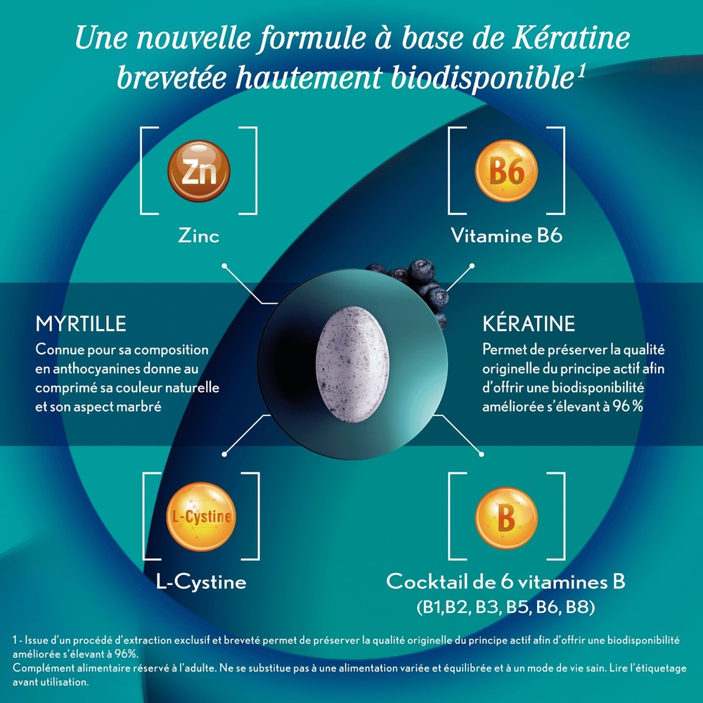 oenobiol Hair Expert Fortifiant Intégral Complément alimentaire Cheveux