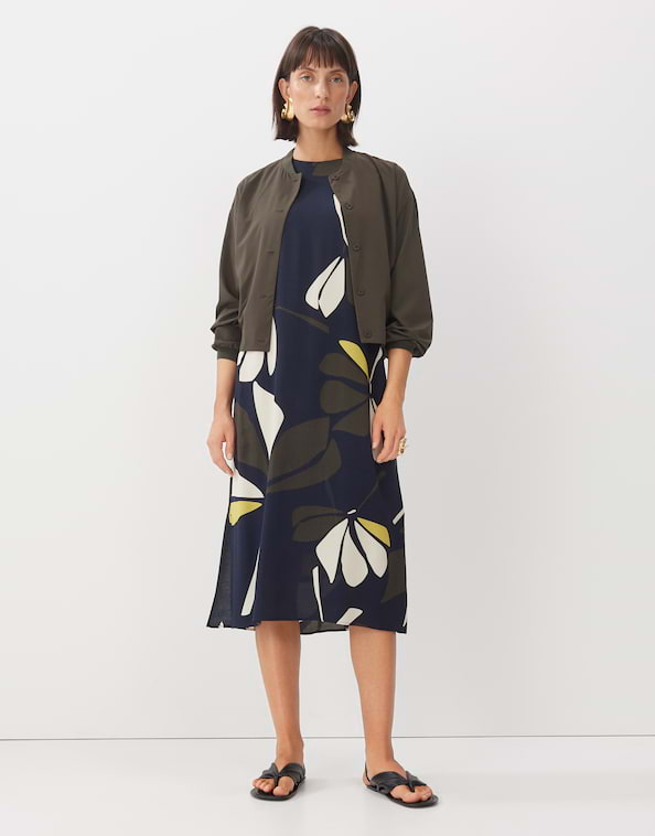 Trägerkleid Qariel floral