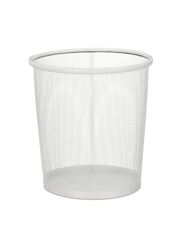 relaxdays 2x Papierkorb in Weiß günstig kaufen onesize