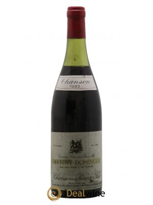 Savigny-lès-Beaune 1er Cru La Dominode Chanson (Domaine)  1983 - Lot de 1 Bouteille