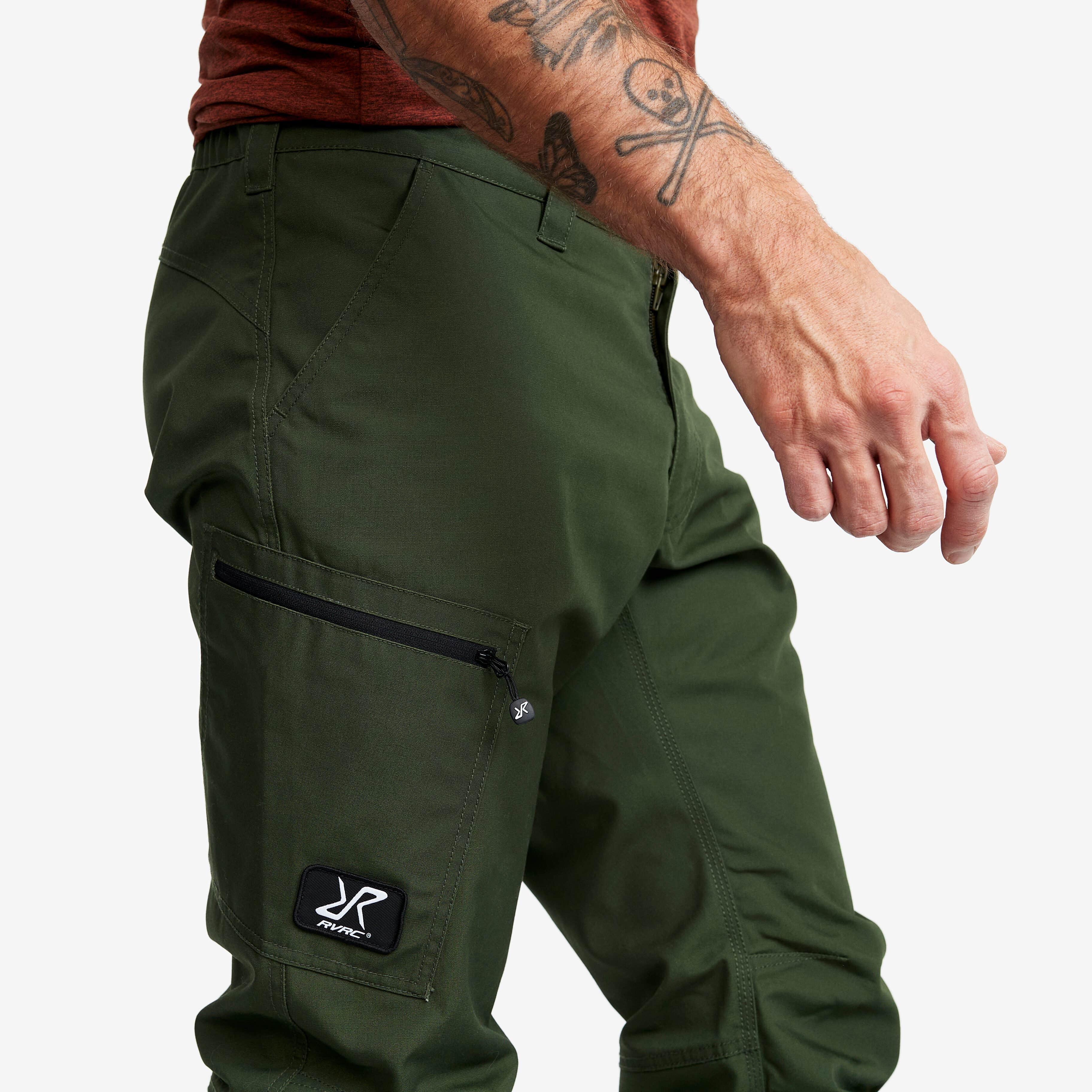 Outdoor Basic Pants Homme Forest Green