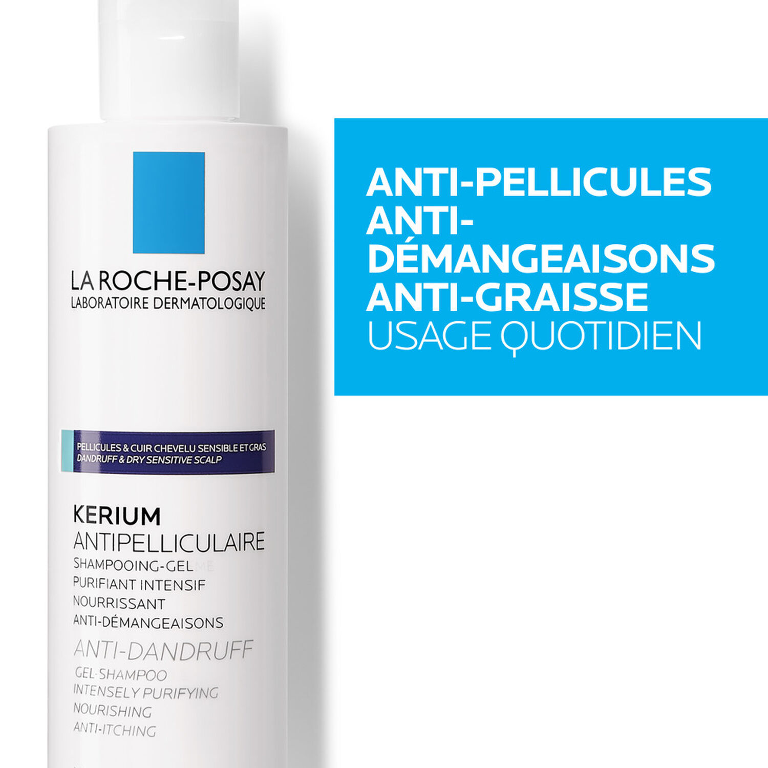 la roche-posay Kerium Antipelliculaire Shampooing-Gel 200 ml