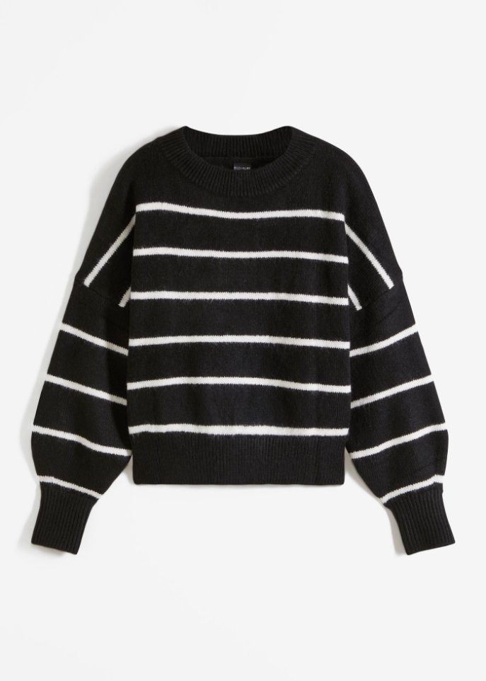 Gestreifter Pullover