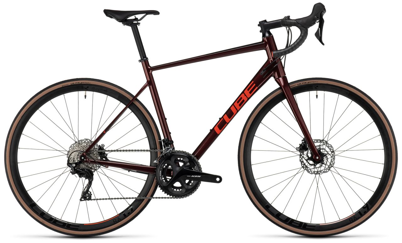 Cube Attain SLX deepred´n´red kaufen | Bike-Discount