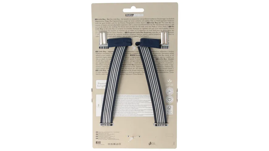 PARSA Beauty Baby Little Boy-Set Blau-Weiß