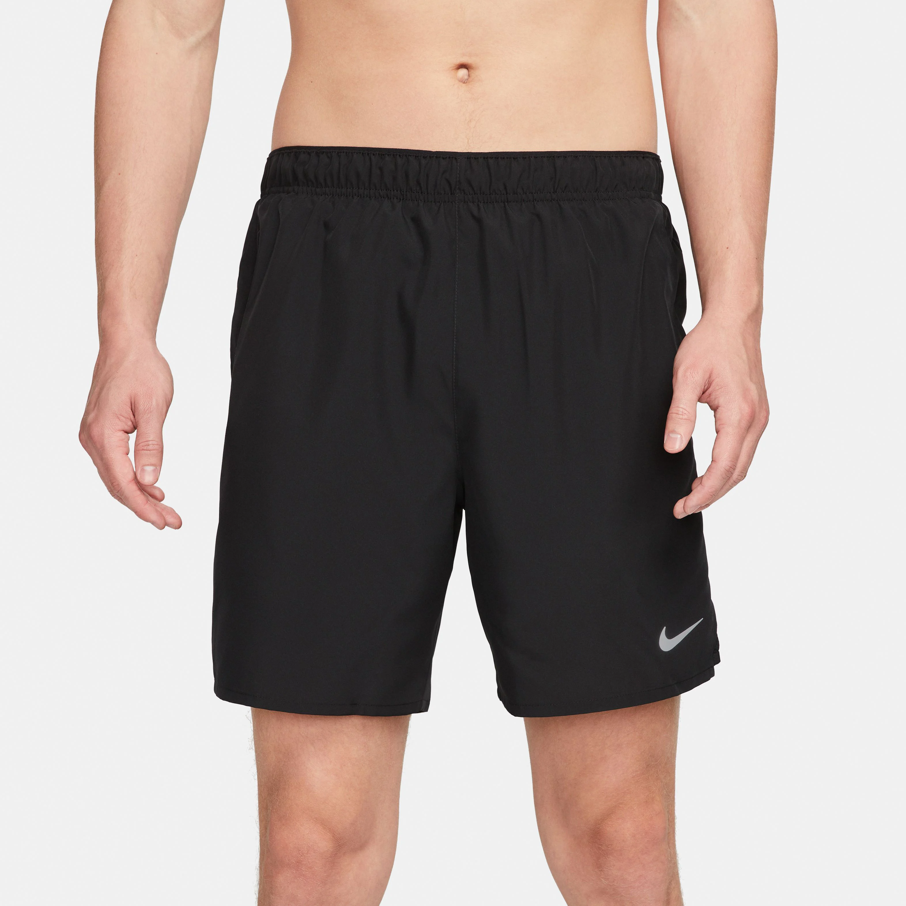 Dri-Fit Challenger 7in Brief-Lined Running Shorts Herren - Schwarz