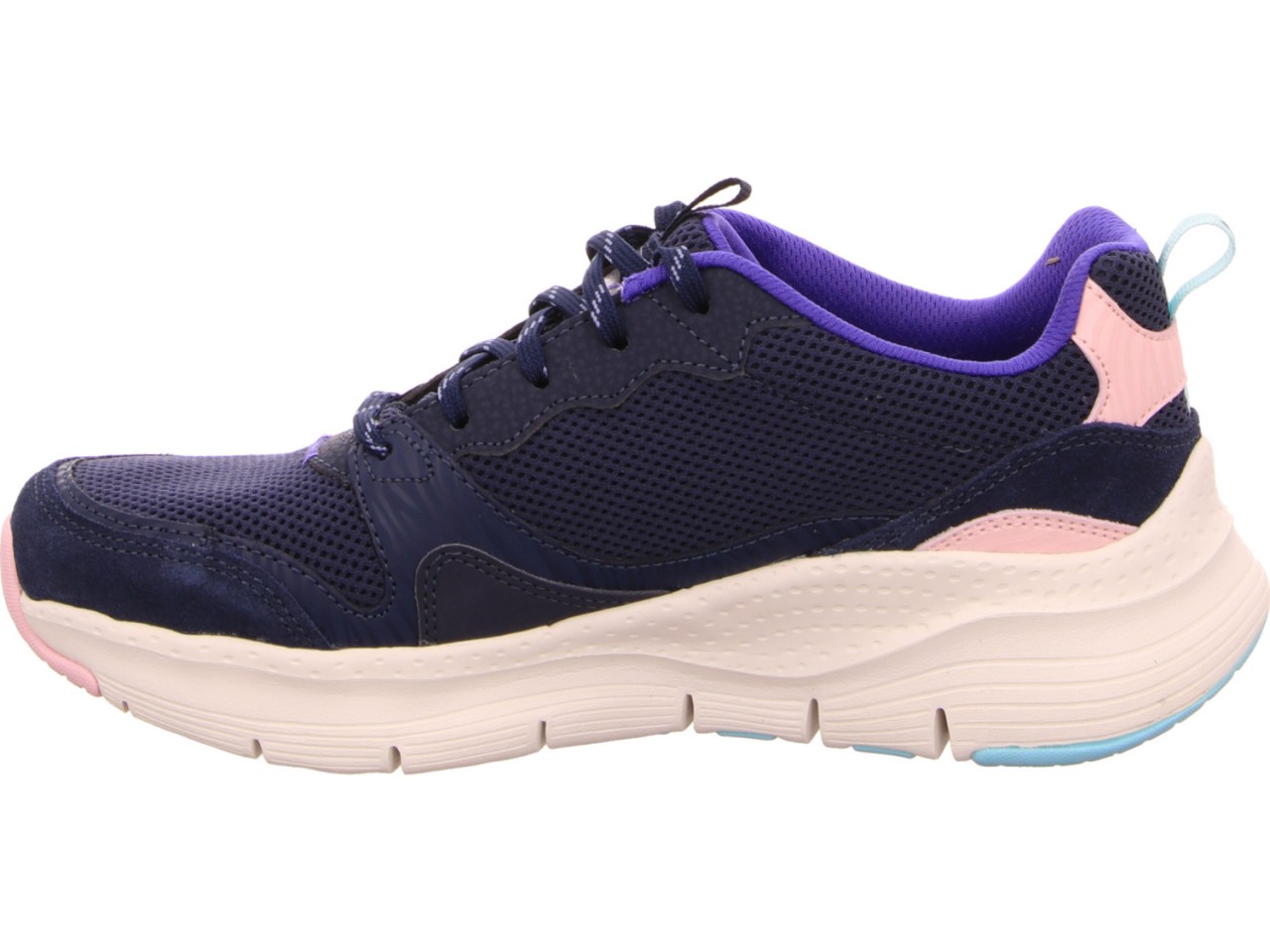 SKECHERS Freizeit Schnürer blau