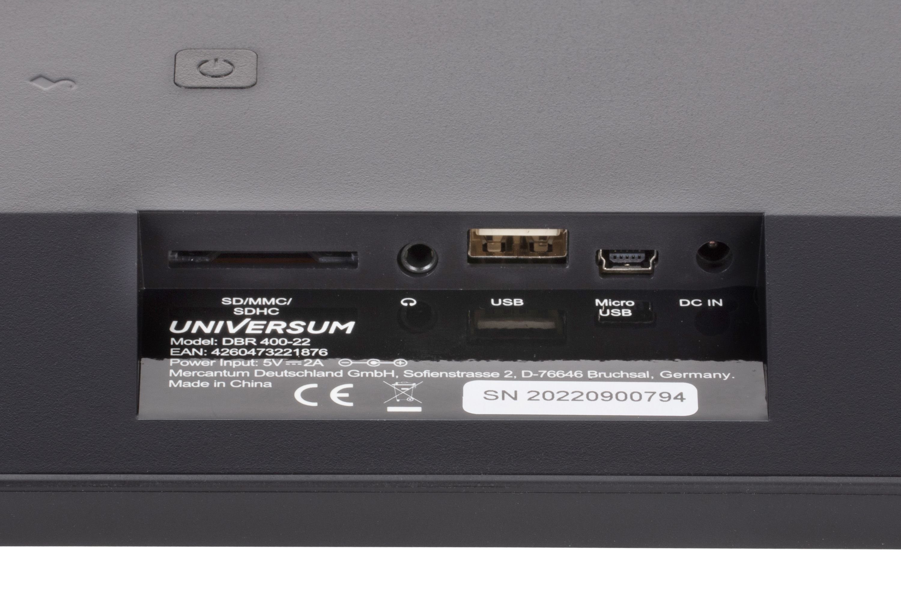 UNIVERSUM* DBR 400 Digitaler Bilderrahmen (25,30 cm/10,1 
