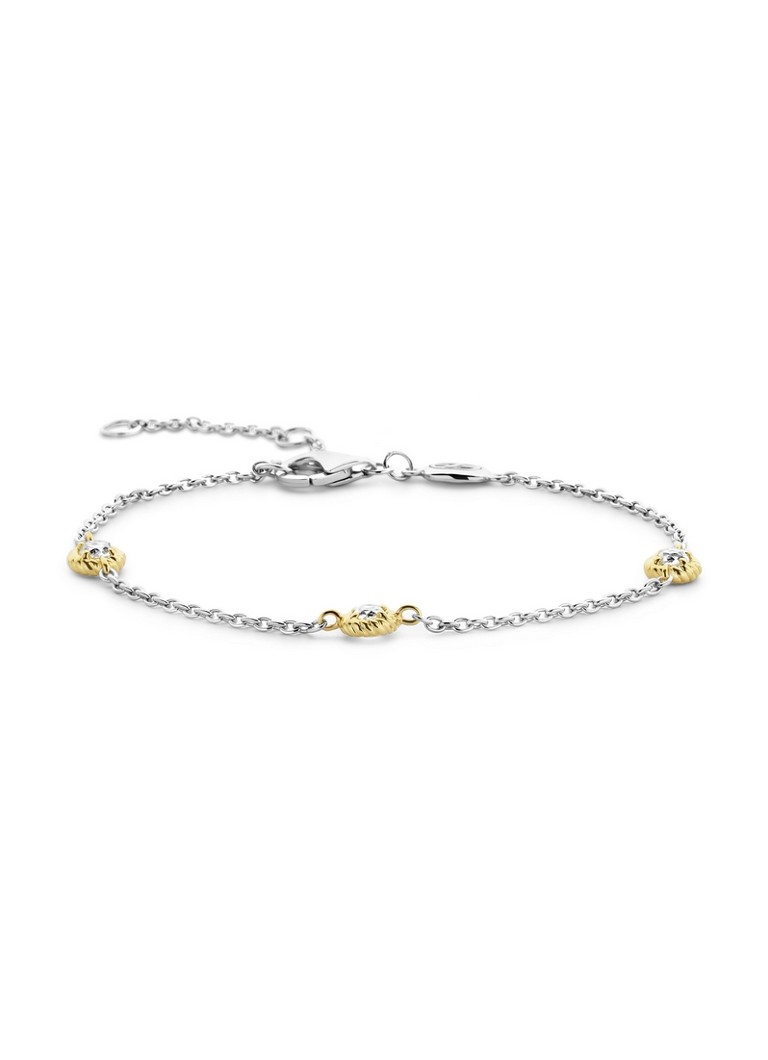 TI SENTO - Milano Silver link bracelet with zirconia 23028ZY
