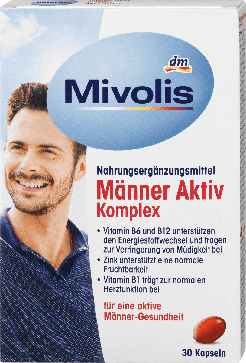 Männer Aktiv Komplex, Kapseln, 30 St., 26 g