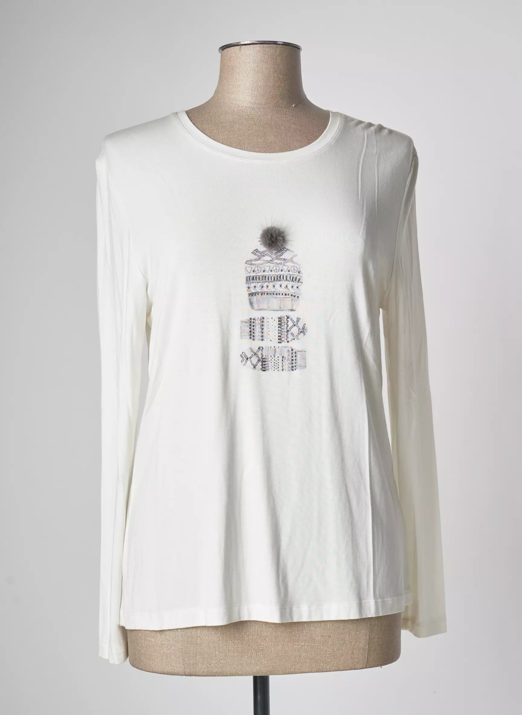 Ananke Tshirts Femme couleur beige