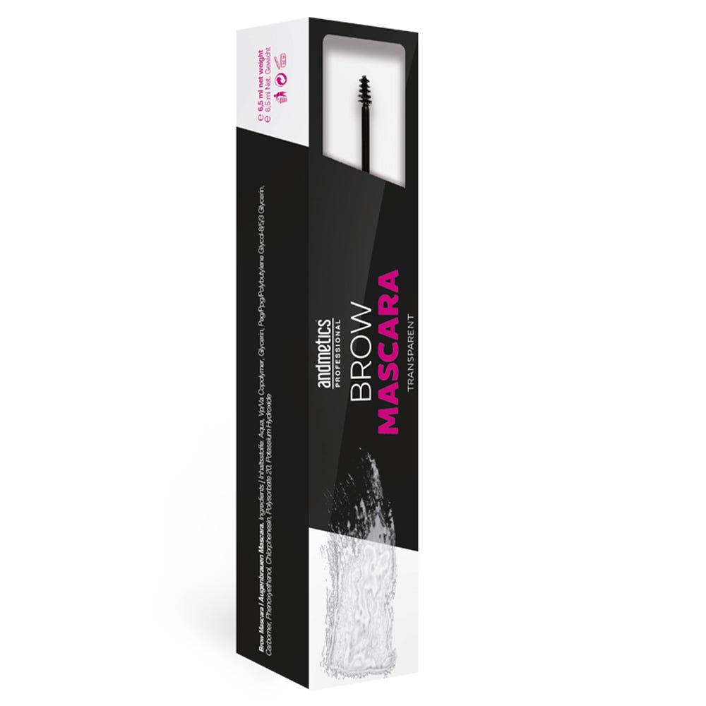 andmetics Brow Mascara Transparent 6,5 ml