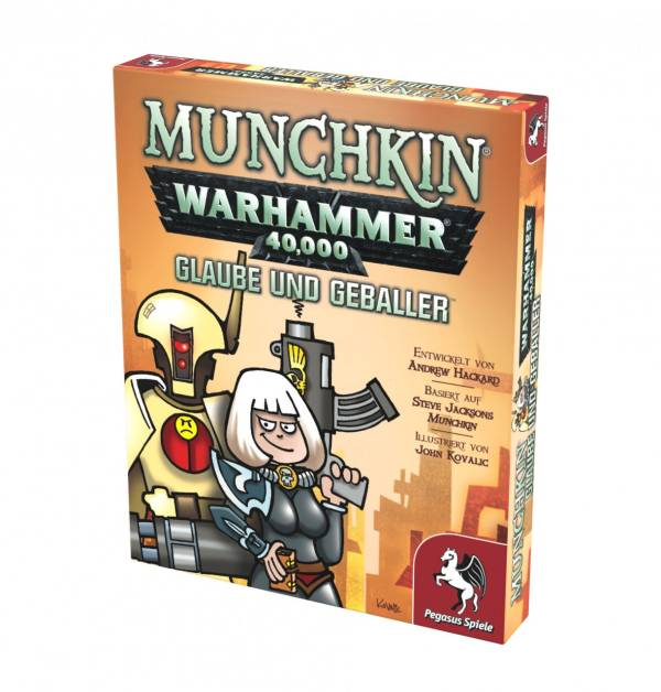 Munchkin Warhammer 40.000 - Glaube und Geballer (Erw.)
