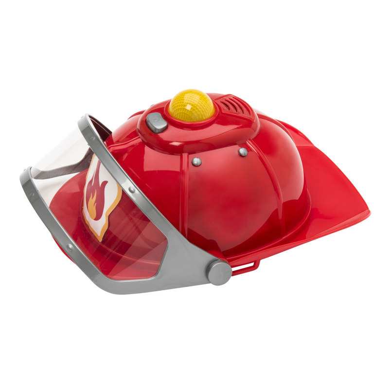 Casque de pompier avec visière sonore et lumineux Oxybul