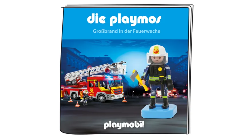 tonies - Hörfigur für die Toniebox: Die Playmos: Großbrand in der Feuerwache