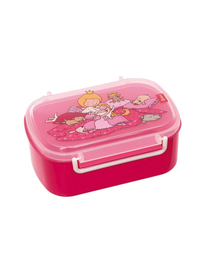 Sigikid Brotdose Lunchbox mit Rohkostschälchen in pink günstig kaufen onesize