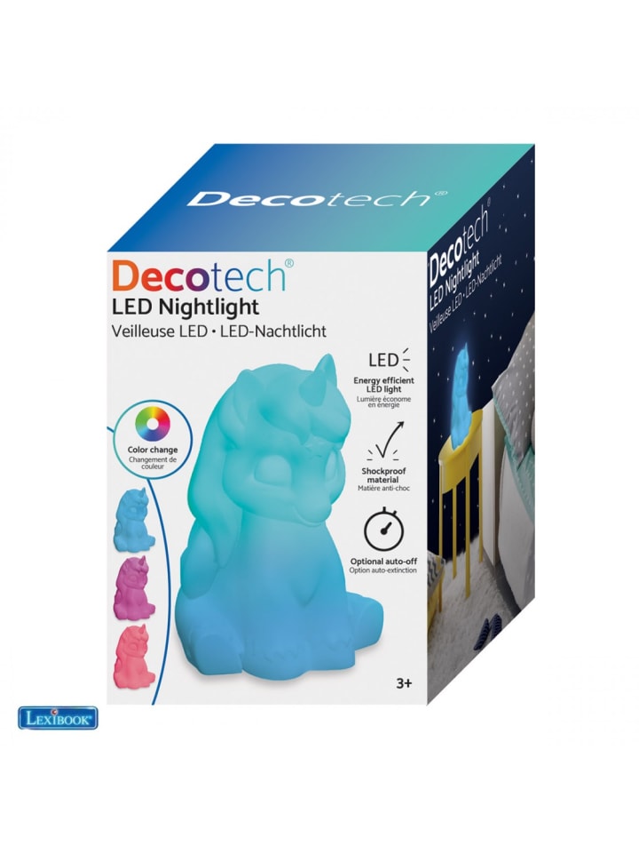 Lexibook Einhorn Farbwechsel Nachtlicht im 3D Design ca. 20cm 3 Jahre günstig kaufen onesize