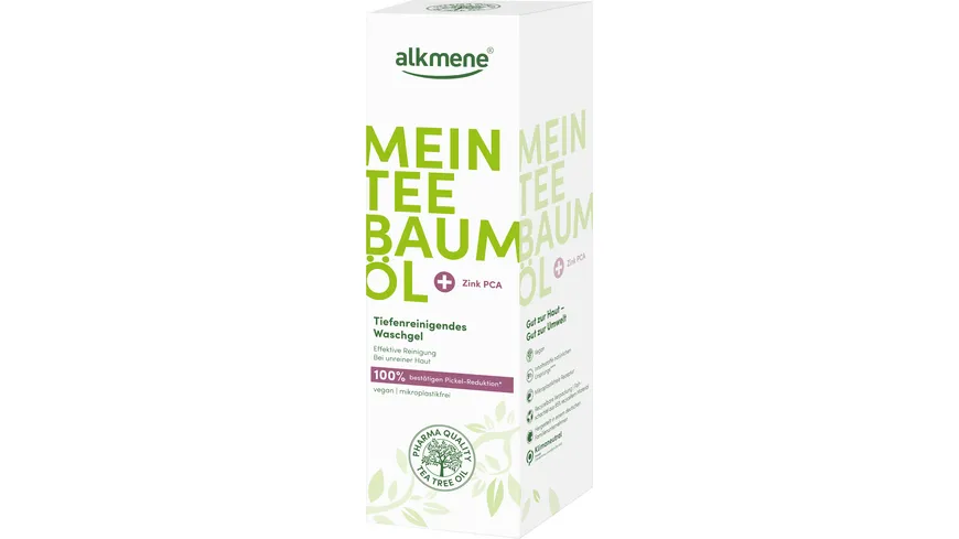 alkmene Mein Teebaumöl Tiefenreinigendes Waschgel 150 ml