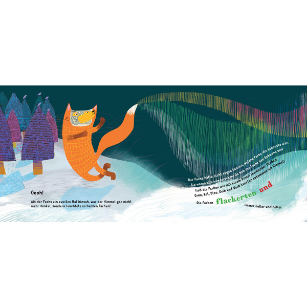 Der Fuchs, der den Himmel malte - Kinderbuch