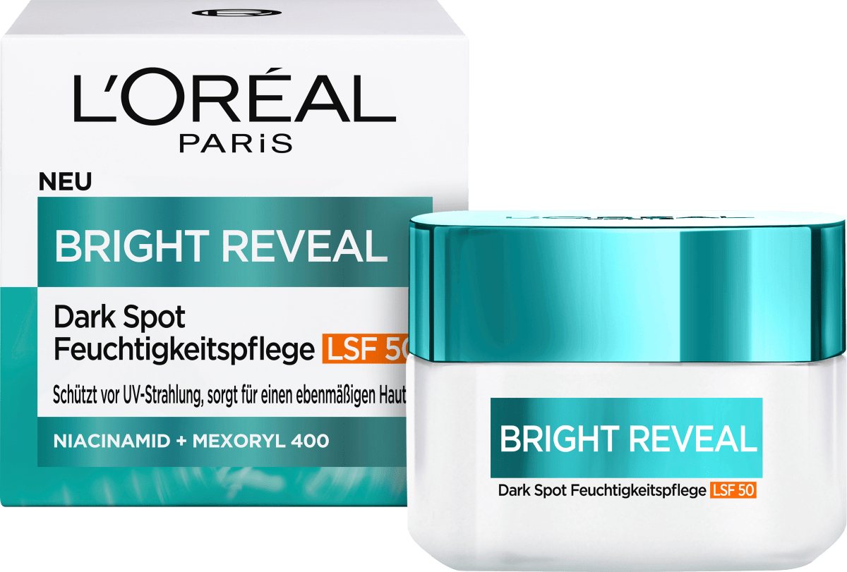 Feuchtigkeitscreme Bright Reveal Niacinamid+Mexoryl LSF 50, 50 ml