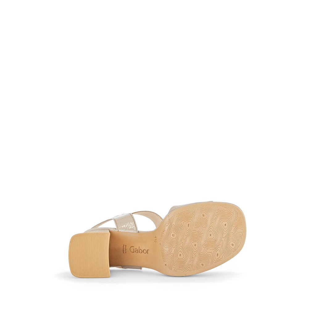 Gabor fashion Plateau Sandale beige