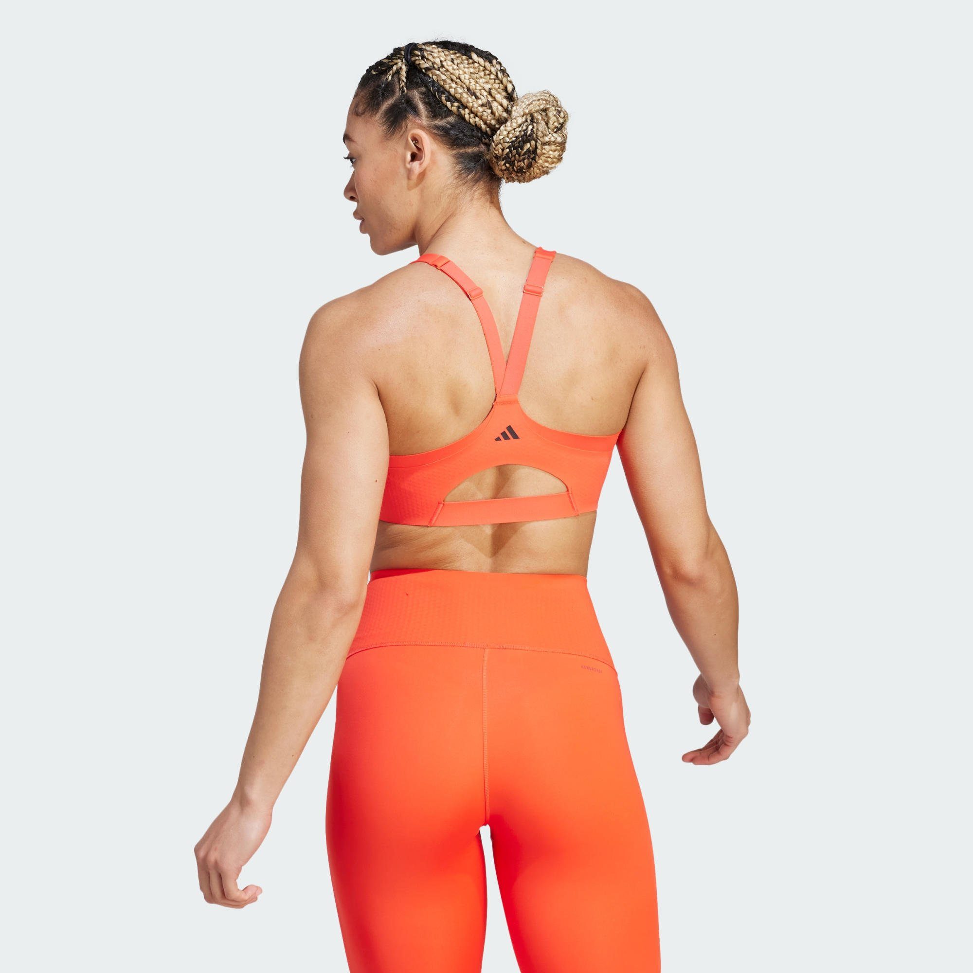 adidas Performance Sport-BH TLRD IMPACT LUXE HIGH-SUPPORT ZIP SPORT-BH