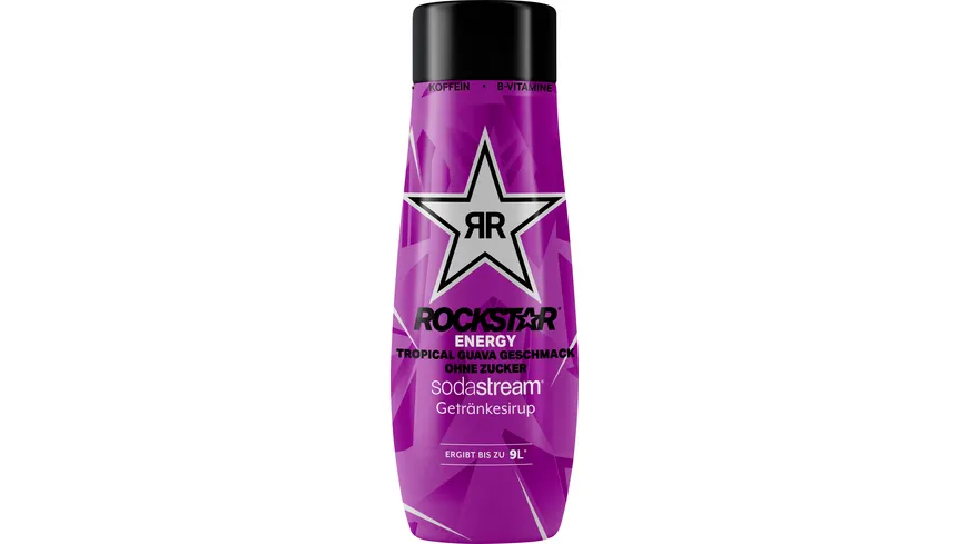 SodaStream® Sirup Rockstar Guava Zero 440 ml