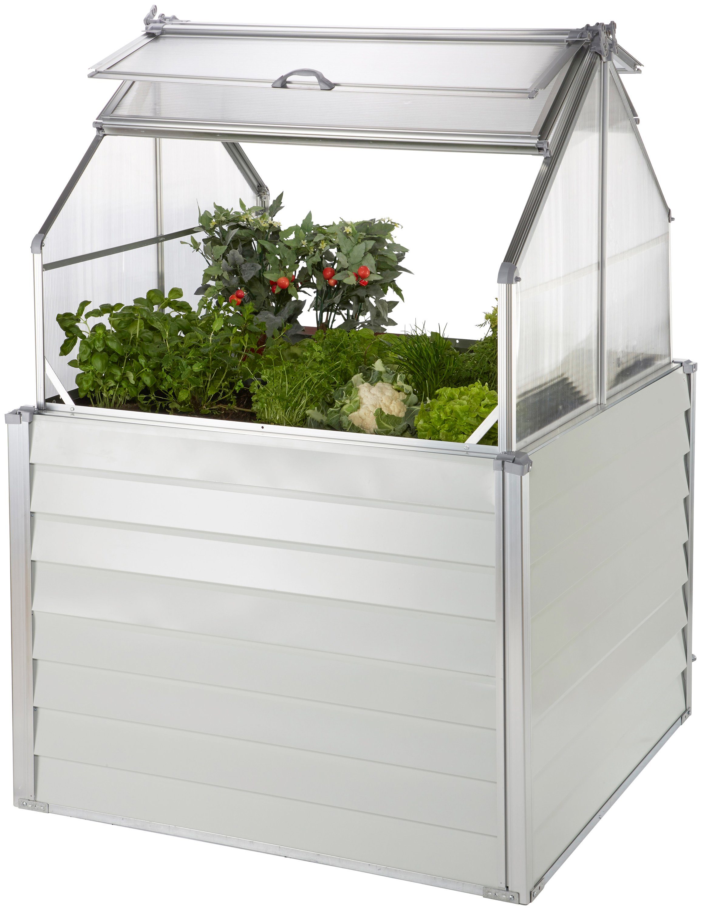 KONIFERA Hochbeet Balcony Planter, BxTxH: 120x120x169 cm