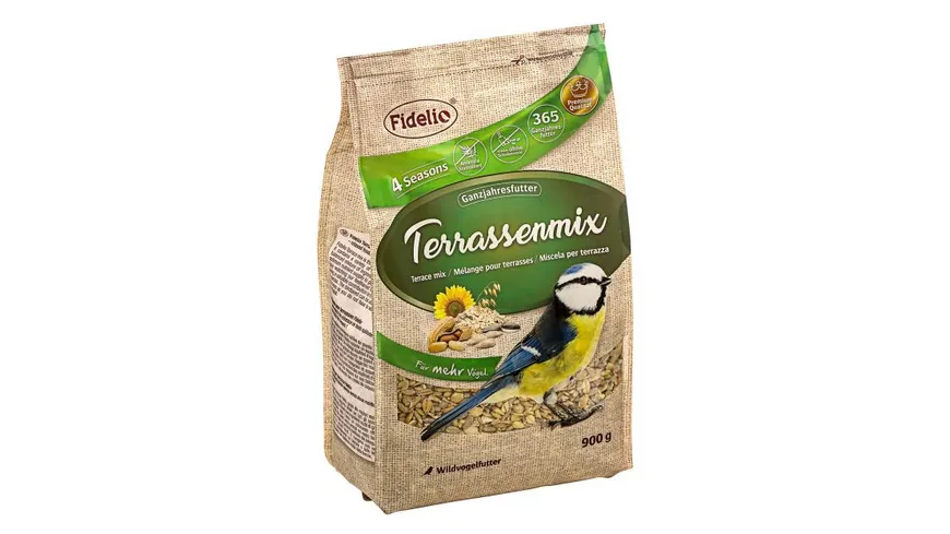 Fidelio Terrassenmix für Wildvögel 900 g