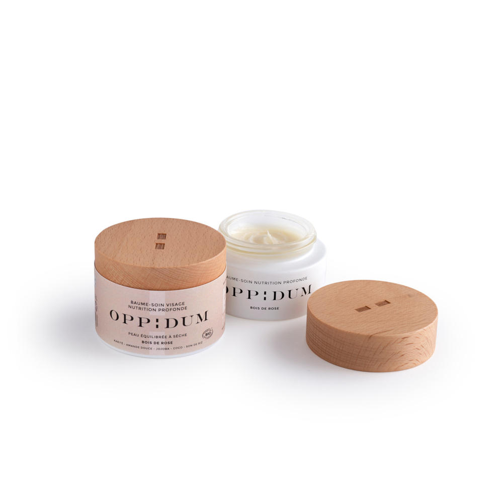 oppidum Baume-soin Bois de Rose Baume-soin de nuit Nutrition profonde