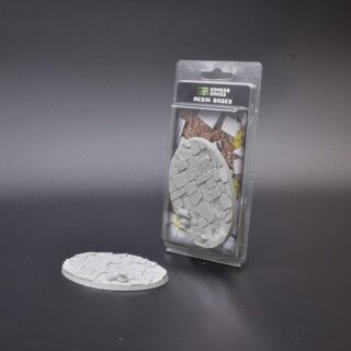 Resin Temple Base Oval 105 mm