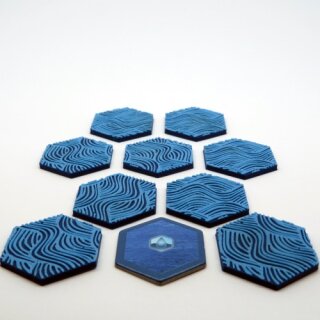 Ocean Tiles for Terraforming Mars - 9 pieces