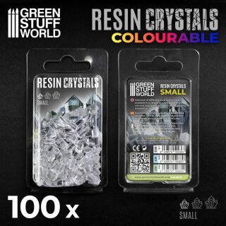 Resinkristalle - Clear (Klein)