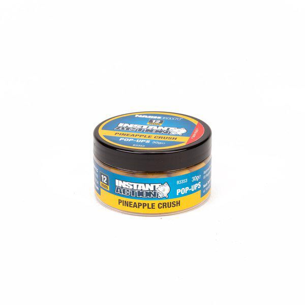 Nashbait Instant Action Pop-Ups Pineapple Crush Drijvende Karperboilies