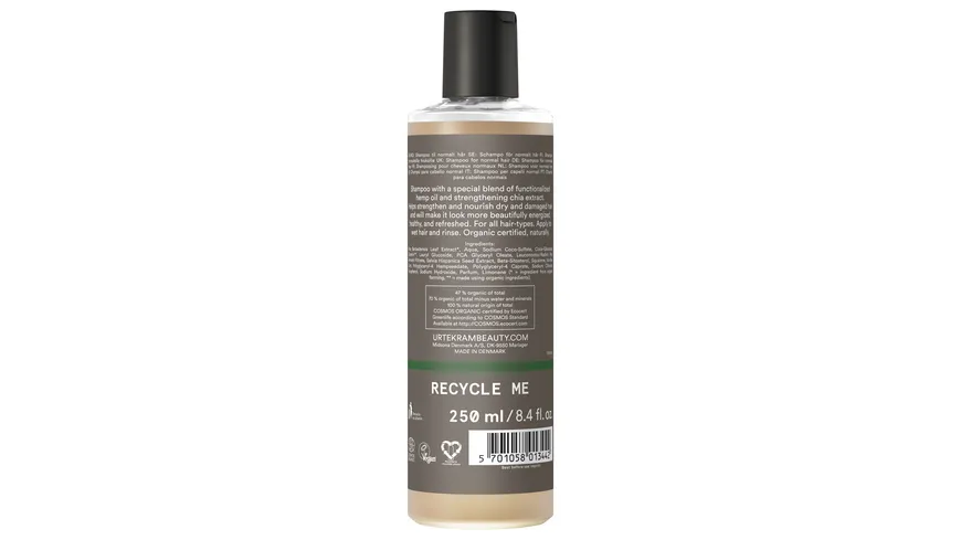 URTEKRAM Shampoo Hemp