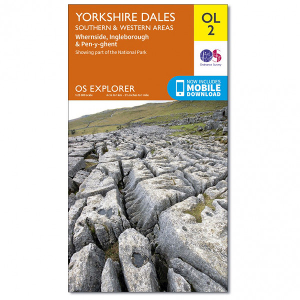 Ordnance Survey - Yorkshire Dales - Southern & Western Areas Outdoor EGMOL002 - Wanderkarte